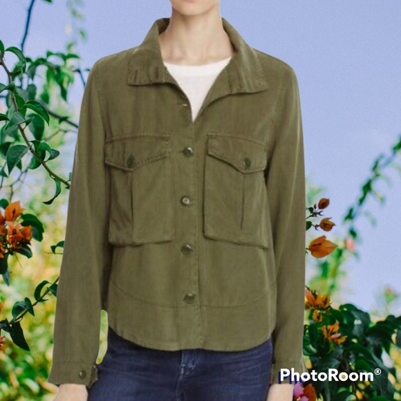 PISTOLA Army Green Jacket - Picture 1 of 12